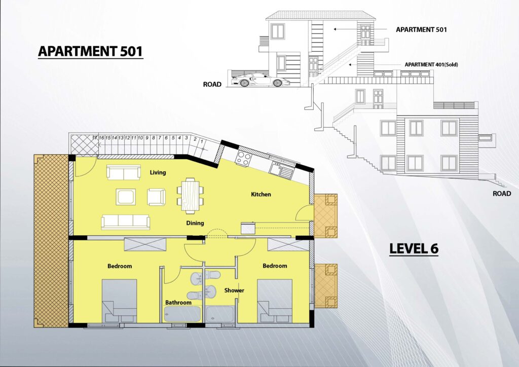 Seaview Penthouse Floor Plan