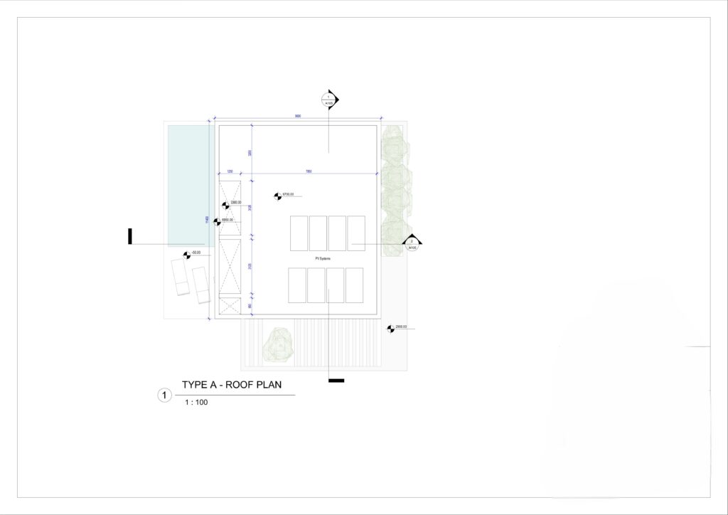 TYPE A – ROOF PLAN
