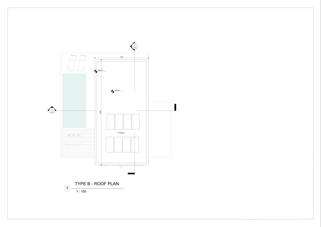 TYPE B – ROOF PLAN