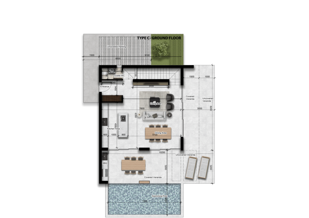 TYPE C – GROUND FLOOR
